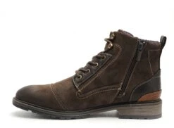 Mustang Boots Bottine Homme 4140504 Marron -REN Chaussures Magasin 2827501 3