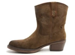 Mustang Boots Bottine Talons Femme 1478502 Marron -REN Chaussures Magasin 2828101 3