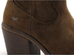 Mustang Boots Bottine Talons Femme 1479501 Marron -REN Chaussures Magasin 2828201 6