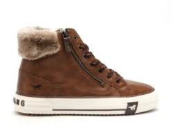 Mustang Boots Bottine Plates Femme 1410504 Marron