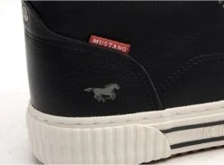 Mustang Boots Bottine Plates Femme 1442601 Noir -REN Chaussures Magasin 2828801 6