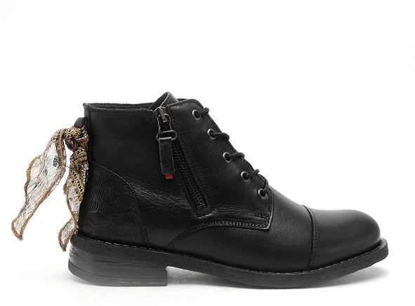 Goodstep Boots Bottine Plates Femme Belem 2502 Noir 1 Goodstep Boots Bottine Plates Femme Belem 2502 Noir