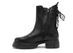 Goodstep Boots Bottine Plates Femme Berry 3623 Noir -REN Chaussures Magasin 2830701 3