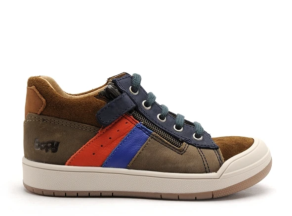 Bopy Boots Bottine Enfant Volt Kaki 1 Bopy Boots Bottine Enfant Volt Kaki