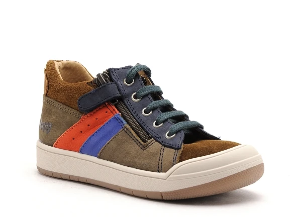 Bopy Boots Bottine Enfant Volt Kaki 2 Bopy Boots Bottine Enfant Volt Kaki – Image 2