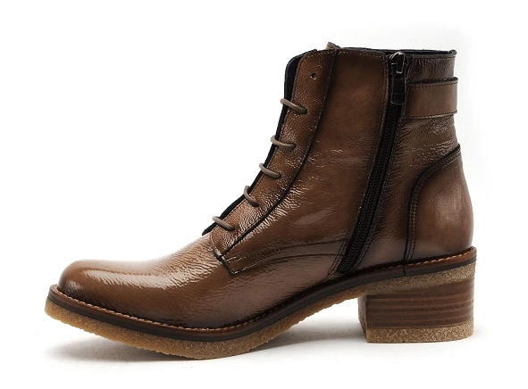 Dorking Boots Bottine Talons Femme D8686 Na Marron 3 Dorking Boots Bottine Talons Femme D8686 Na Marron – Image 3