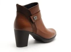 Dorking Boots Bottine Talons Femme D9111 Sunb Marron -REN Chaussures Magasin 2838401 5