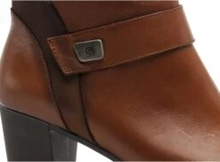 Dorking Boots Bottine Talons Femme D9111 Sunb Marron -REN Chaussures Magasin 2838401 6