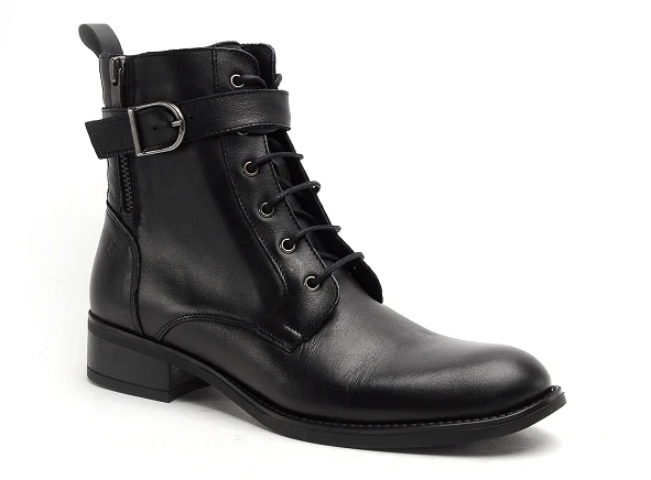 Dorking Boots Bottine Plates Femme D9123 Su Noir 2 Dorking Boots Bottine Plates Femme D9123 Su Noir – Image 2