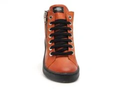 Chacal Boots Bottine Plates Femme 6535 Orange -REN Chaussures Magasin 2842801 4