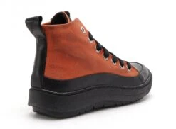Chacal Boots Bottine Plates Femme 6555 Orange -REN Chaussures Magasin 2842901 5