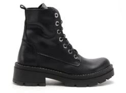 Chacal Boots Bottine Plates Femme 6456 Noir