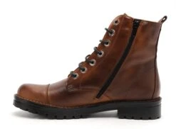 Chacal Boots Bottine Plates Femme 6445 Marron -REN Chaussures Magasin 2843302 3