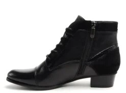 Regarde Le Ciel Boots Bottine Plates Femme Stefany 377 Noir -REN Chaussures Magasin 2843401 3