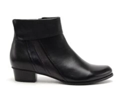 Regarde Le Ciel Boots Bottine Plates Femme Stefany 369 Noir
