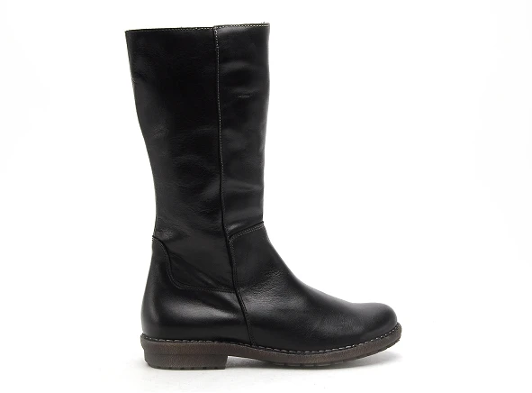 Chacal Bottes Plates Femme 4018 H19 Noir 1 Chacal Bottes Plates Femme 4018 H19 Noir