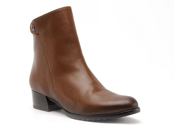 Golden Brown Boots Bottine Plates Femme 500 Marron 2 Golden Brown Boots Bottine Plates Femme 500 Marron – Image 2