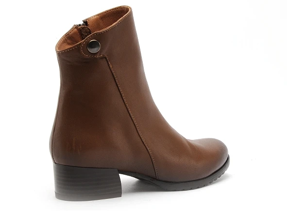 Golden Brown Boots Bottine Plates Femme 500 Marron 5 Golden Brown Boots Bottine Plates Femme 500 Marron – Image 5
