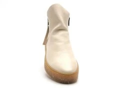 Follia Dolce Boots Bottine Plates Femme 411 Beige -REN Chaussures Magasin 2848504 4