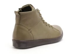 Andrea Conti Boots Bottine Plates Femme 0342804 Kaki -REN Chaussures Magasin 2853701 5