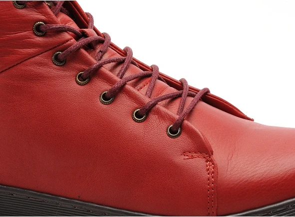 Andrea Conti Boots Bottine Plates Femme 0342804 Rouge 6 Andrea Conti Boots Bottine Plates Femme 0342804 Rouge – Image 6