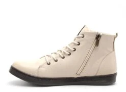 Andrea Conti Boots Bottine Plates Femme 0342804 Beige -REN Chaussures Magasin 2853705 3