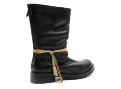 Felmini Bottes Plates Femme D609 Noir -REN Chaussures Magasin 2857301 5