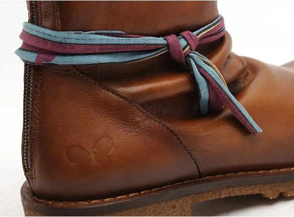 Felmini Bottes Plates Femme D609 Marron 6 Felmini Bottes Plates Femme D609 Marron – Image 6