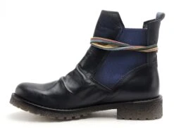 Felmini Boots Bottine Plates Femme C801 Bleu -REN Chaussures Magasin 2857402 3