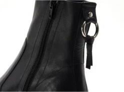 Myma Boots Bottine Plates Femme 6902my Noir -REN Chaussures Magasin 2858301 6