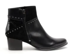 Regarde Le Ciel Boots Bottine Talons Femme Isabelle 119 Noir