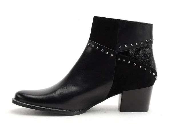 Regarde Le Ciel Boots Bottine Talons Femme Isabelle 119 Noir 3 Regarde Le Ciel Boots Bottine Talons Femme Isabelle 119 Noir – Image 3