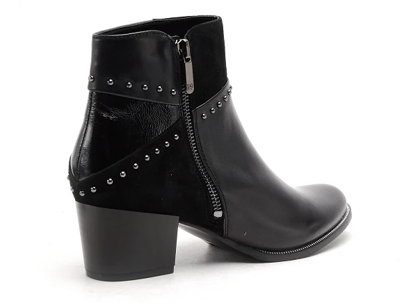 Regarde Le Ciel Boots Bottine Talons Femme Isabelle 119 Noir 5 Regarde Le Ciel Boots Bottine Talons Femme Isabelle 119 Noir – Image 5