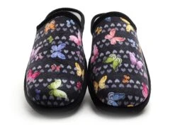 La Maison De L Espadrille Chaussons Femme 4212 6 Noir