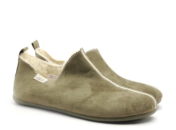 La Maison De L Espadrille Chaussons Homme 6030 6 Hom Kaki 2 La Maison De L Espadrille Chaussons Homme 6030 6 Hom Kaki – Image 2