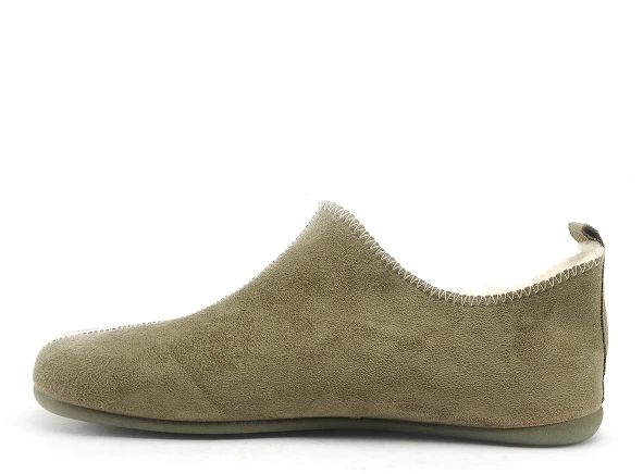 La Maison De L Espadrille Chaussons Homme 6030 6 Hom Kaki 4 La Maison De L Espadrille Chaussons Homme 6030 6 Hom Kaki – Image 4