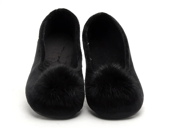 La Maison De L Espadrille Chaussons Femme 6056 6 Noir 1 La Maison De L Espadrille Chaussons Femme 6056 6 Noir