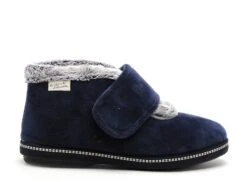 La Maison De L Espadrille Chaussons Femme 6830 6 Bleu