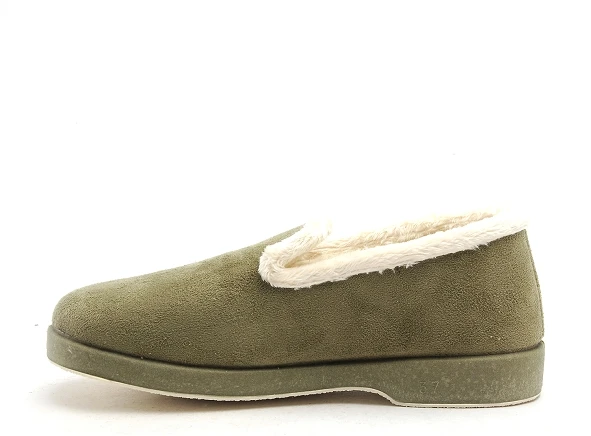 La Maison De L Espadrille Chaussons Femme 7635 6 Kaki 4 La Maison De L Espadrille Chaussons Femme 7635 6 Kaki – Image 4