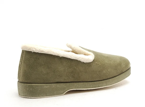 La Maison De L Espadrille Chaussons Femme 7635 6 Kaki 5 La Maison De L Espadrille Chaussons Femme 7635 6 Kaki – Image 5
