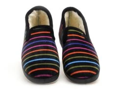 La Maison De L Espadrille Chaussons Femme 7678f 5 Noir