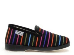 La Maison De L Espadrille Chaussons Femme 7678f 5 Noir -REN Chaussures Magasin 2865301 3