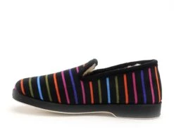 La Maison De L Espadrille Chaussons Femme 7678f 5 Noir -REN Chaussures Magasin 2865301 4