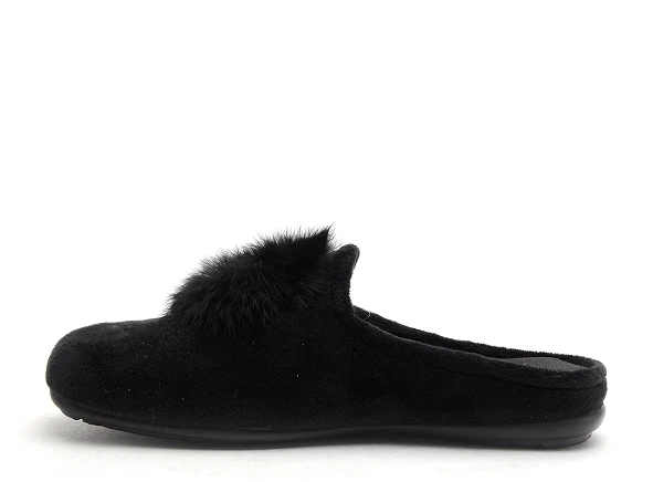 La Maison De L Espadrille Chaussons Femme 9013 6 Noir 4 La Maison De L Espadrille Chaussons Femme 9013 6 Noir – Image 4