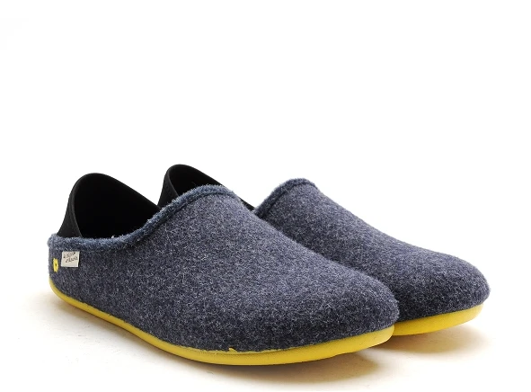 La Maison De L Espadrille Chaussons Homme 6717 6 Bleu 2 La Maison De L Espadrille Chaussons Homme 6717 6 Bleu – Image 2