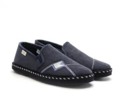 La Maison De L Espadrille Chaussons Homme 6861 6 Bleu -REN Chaussures Magasin 2866301 2