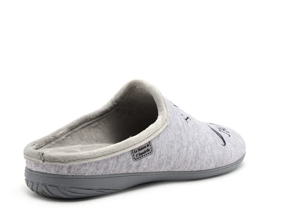 La Maison De L Espadrille Chaussons Homme 109 6 Gris 5 La Maison De L Espadrille Chaussons Homme 109 6 Gris – Image 5