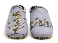 La Maison De L Espadrille Chaussons Homme L15 6 Gris