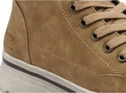 Dockers Boots Bottine Plates Femme 49vr906 Beige -REN Chaussures Magasin 2868301 6