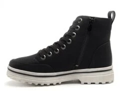 Dockers Boots Bottine Plates Femme 49vr906 Noir -REN Chaussures Magasin 2868302 3